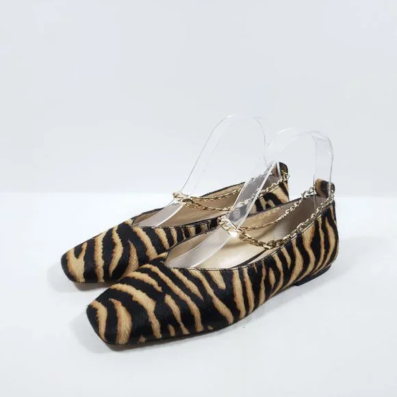 Ballet Flats Vince Camuto Leopard Print Shoes Pointed Toe Vince